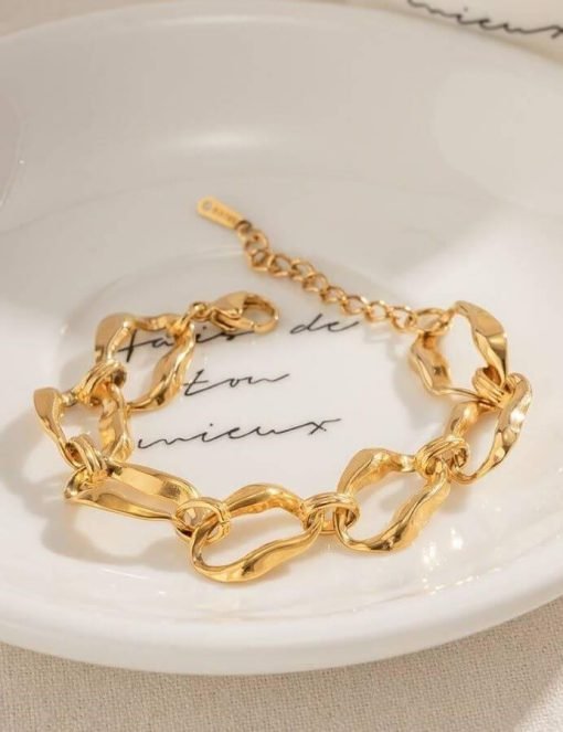 Eternal Radiance: 18K Gold-Plated Set | Stainless Steel Jewelry Set - Image 4