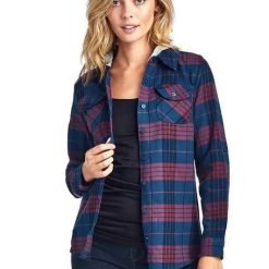 Flannel Plaid Shirt - Plaid Shirt with Hoodie