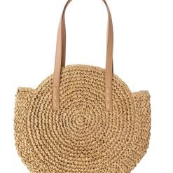 Bali Round Straw Handbag