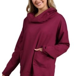 Cowl Neck Tunic with Pockets Jolie Vaughan Mature Women's Online Clothing