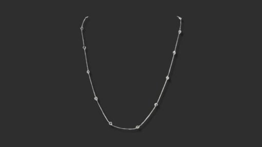 Diamond By the Yard Chain Necklace Jewelry — изображение 4