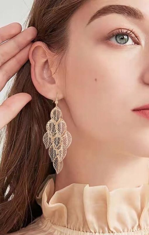 Filigree Drop Earrings | Dangle Earrings - Image 4