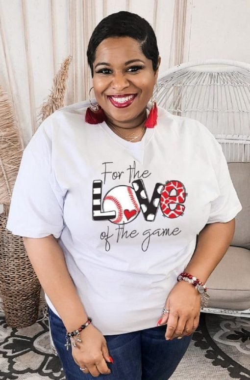For the Love of the Game Baseball Graphic Tee — изображение 4