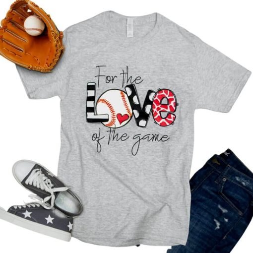 For the Love of the Game Baseball Graphic Tee — изображение 5