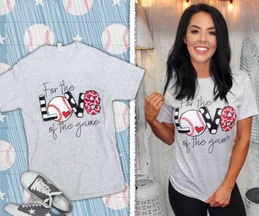 For the Love of the Game Baseball Graphic Tee — изображение 6
