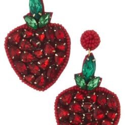 Fun Strawberry Earrings Jewelry