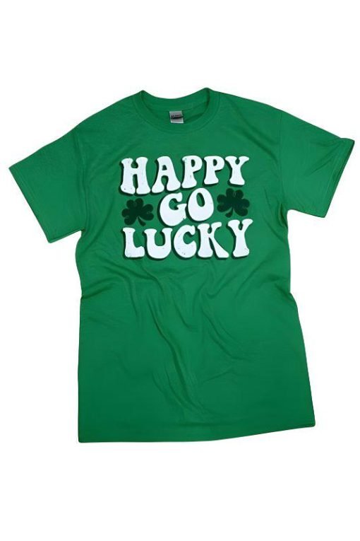 Happy Go Lucky St. Patrick's Day Graphic Tee