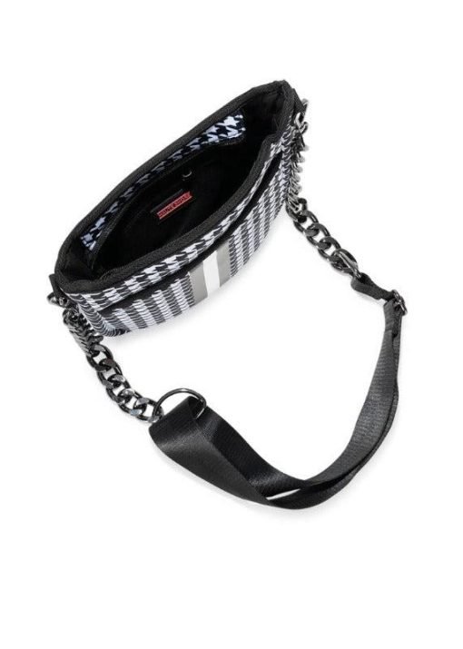 Jeri Royal Crossbody | Haute Shore Bags Near Me | Houndstooth - Image 6