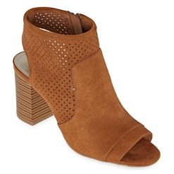 High Hopes Peep-Toe Bootie Shoes