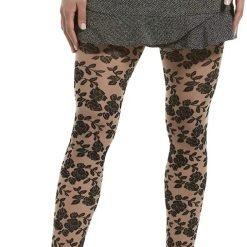HUE Fashion Floral Print Tights | Mature Women's Clothing Boutique