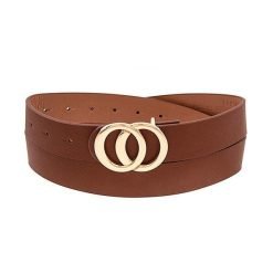 Infinity Circle Buckle Fashion Belt