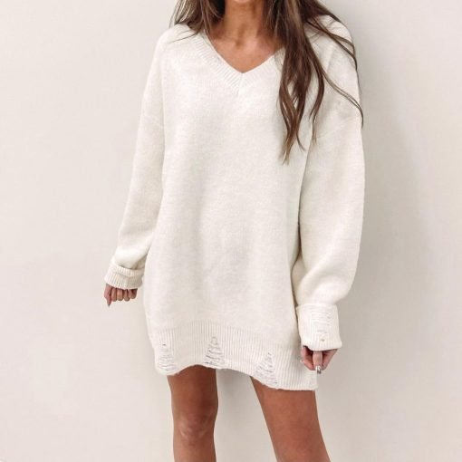 Amanda Sweater Tunic – Cream — изображение 4