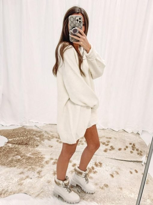 Amanda Sweater Tunic – Cream — изображение 6
