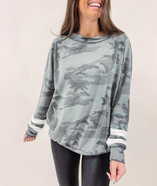 Camo Stripe Pullover - Image 3