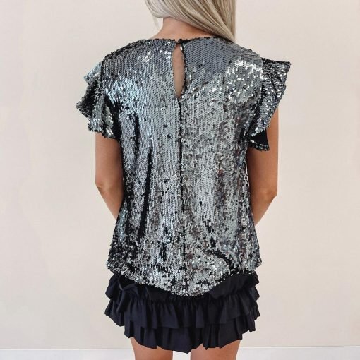 Chrome Sequin Top - 画像 (3)