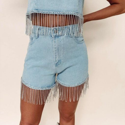 Denim Rhinestone Set - Image 5