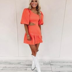 Jodie Dress – Orange