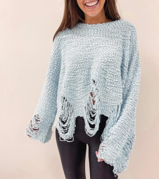 Meagan Distressed Sweater - 画像 (5)
