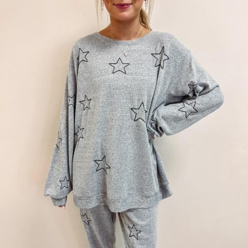 Sallie Star Print Lounge Set - Image 5
