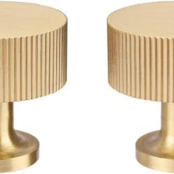 Solid Brass Cabinet Knob Pulls Cabinet Drawer Dresser Gold Knob Modern Handle Knob