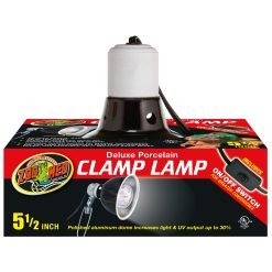 Zoo Med Deluxe Porcelain Clamp Lamp - 5.5"