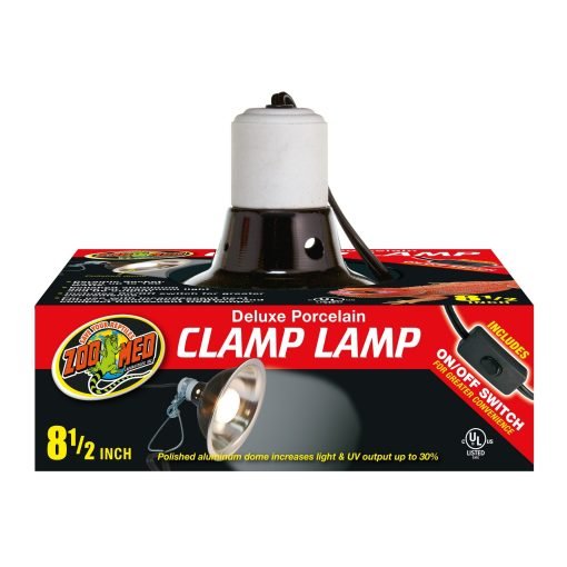 Zoo Med Deluxe Porcelain Clamp Lamp - 8.5"