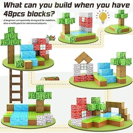 Children's Magnetic Building Blocks Toys Construction Toys – Image 4