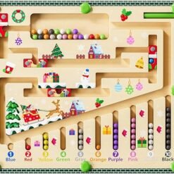 Children's Magnetic Color Number Maze Toy